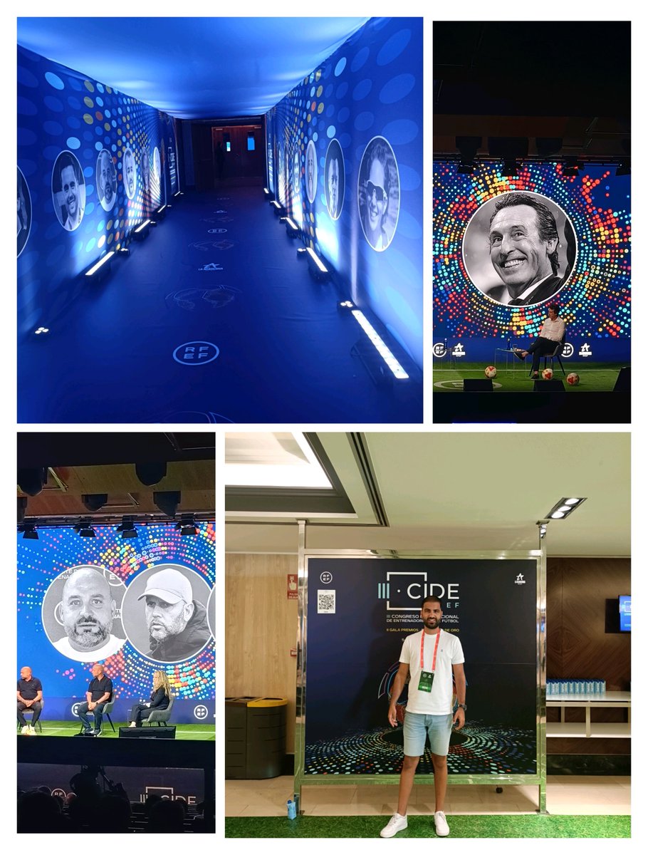 chesaud's tweet photo. Espectacular fin de semana en el III Congreso de Entrenadores en Madrid, seguimos sumando experiencias ⚽🔝
#EntrenadoresRFEF https://t.co/uKtA70pOQA
