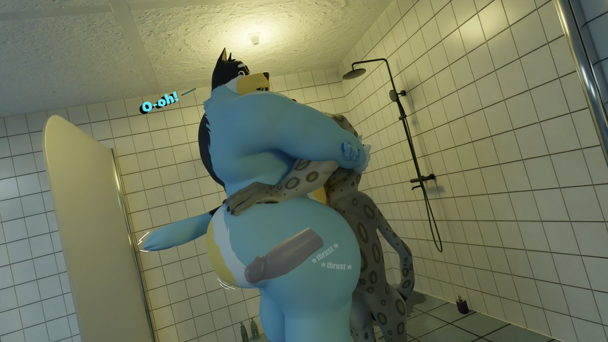 LionPSan1's tweet photo. had this one cooked for a while, but real life stuff was kinda getting in da way of uploading, haha.
it seems like this isn't going as dad planned, huh.
#nsfw #blender #bara
(Bandit by @ExpendableCodan, Tai Lung by @Leothemodeler, thank you for making these awesome models!) https://t.co/b26evpkLfV