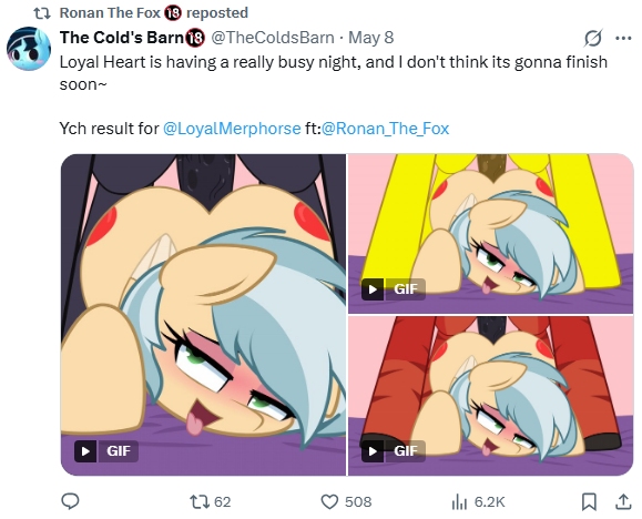 fatal_iii's tweet photo. @Ronan_The_Fox @MemesOfCars I'd advise you about going for it. Restore a cool vehicle, learn mechanic skills, buy tools, the sorts. You know what a good start point would be? Stop being a furry that jacks off to cartoon horses made for children. Well paying jobs require mentally sane humans, not freaks. https://t.co/Wis4IZ00nZ