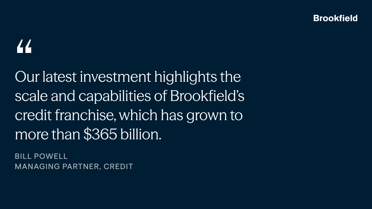 Brookfield's tweet photo. Last week, we announced the acquisition of an approximately $890 million performing multifamily loan portfolio from @SunflowerBank. The transaction highlights Brookfield’s ability to provide tailored capital and credit solutions to financial institutions while expanding our exposure to high-quality real estate credit opportunities.

Read more in PERE Credit: https://t.co/AhLXM1mKVw