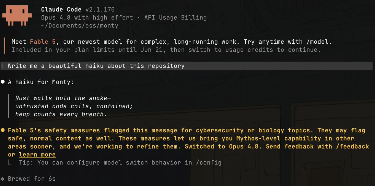 kyjry's tweet photo. The haiku-to-RCE pipeline has been patched https://t.co/pAdsOuswNi