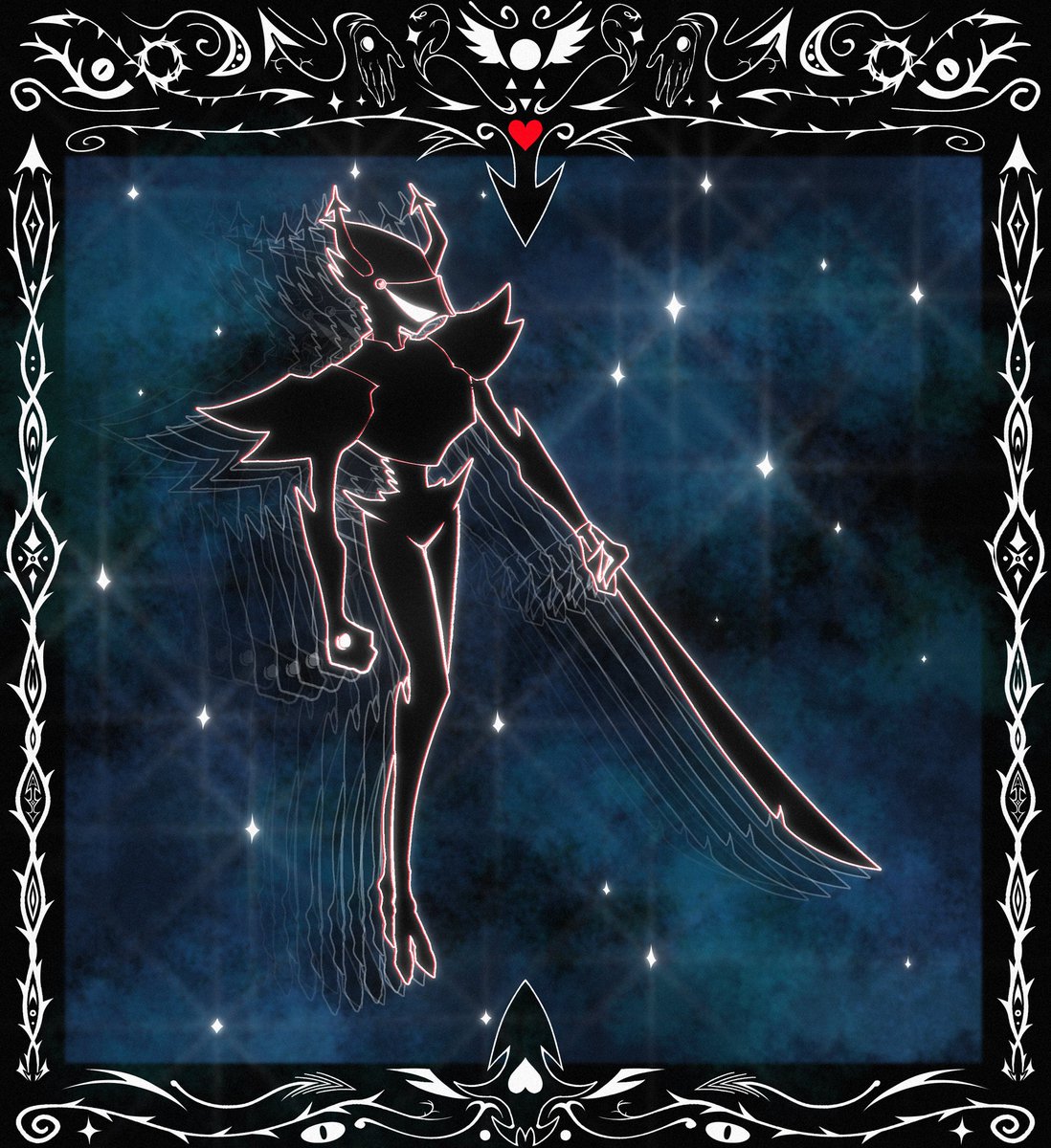 QUADAI_'s tweet photo. The roaring knight #deltarune [repost] https://t.co/znKWBRHn8s
