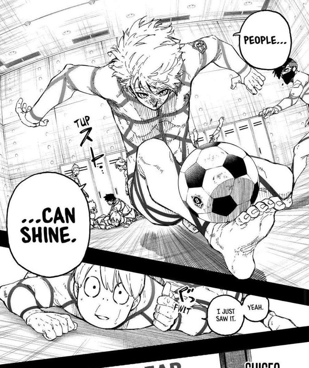 flwrsforreo's tweet photo. Thinking of Sannomiya’s art for the ending of episode nagi, where nagi was reaching for his light..humans do shine 🥹
Thinking on how he wanted to show reo he can get fired up on his own too, how he felt like a pain, the frustration and cruel things he said about himself, and now https://t.co/FPPIAPQ5TP