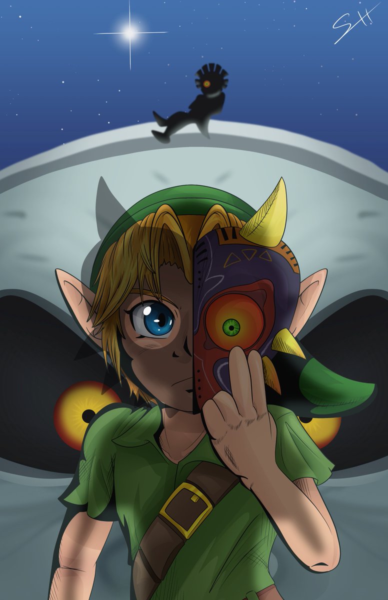 SerchHowllet's tweet photo. I'll use the #ocarinaoftime remake to dust off this old drawing~
And to say, bhopefully this means an Majora's Mask remake will be coming as well... eventually :3 https://t.co/WwqXi8YVCP