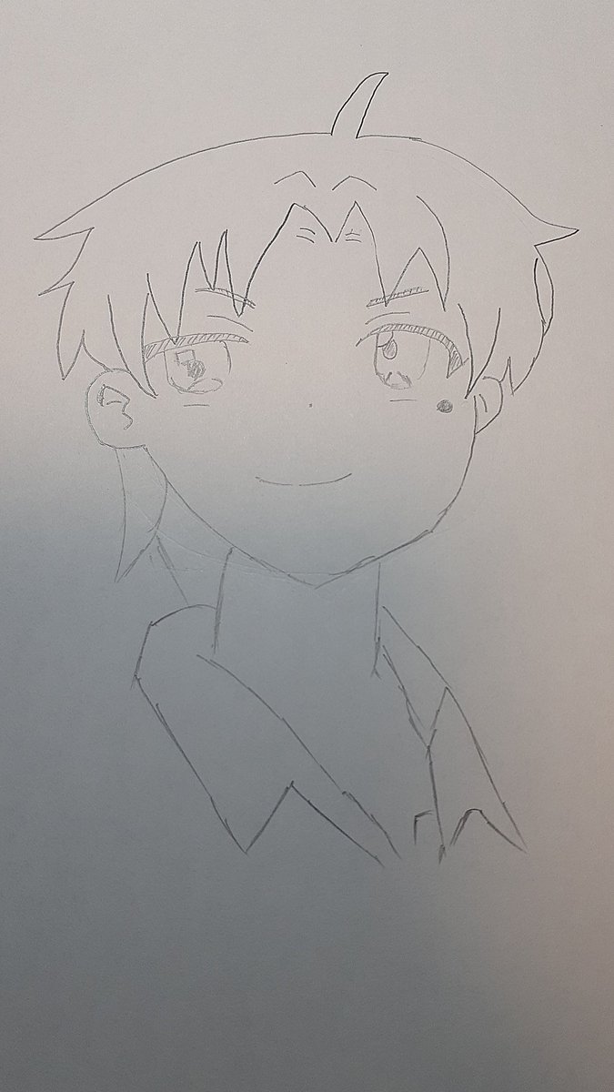 af_0c's tweet photo. 下手だけど初めて書いたからみて https://t.co/FmfYHrix2a