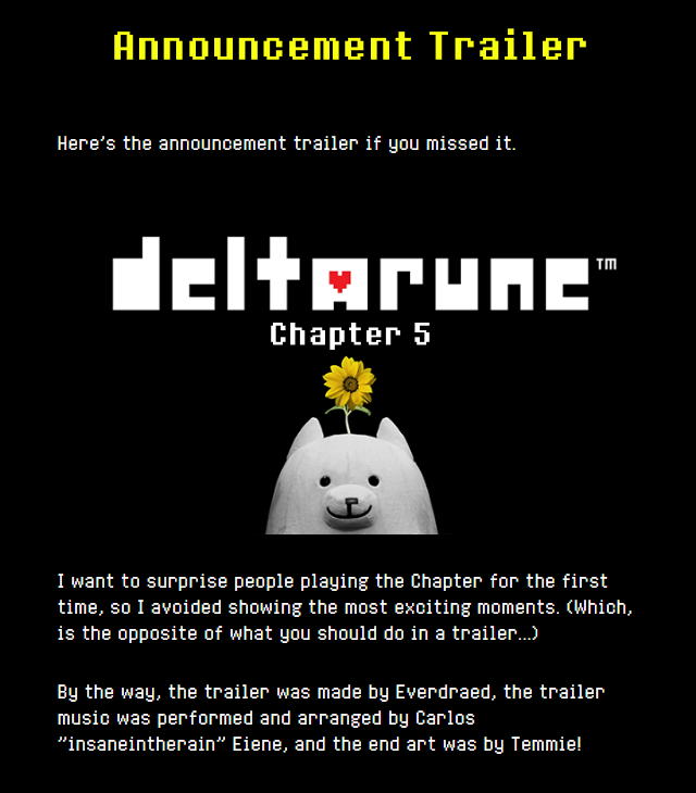 DELTARUNE TODAY tweet media