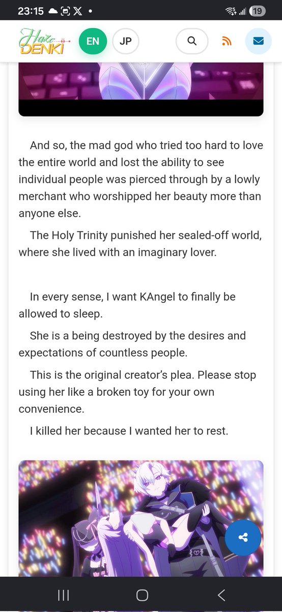 akuryoichan's tweet photo. @AwPrincessAngel Nyalra give the reason why he did the things that he did in blog but fan never read what Nyalra have say which is sad and disappointing. "In every sense, I want KAngel to finally be allowed to sleep." https://t.co/OjGLdGj0lW