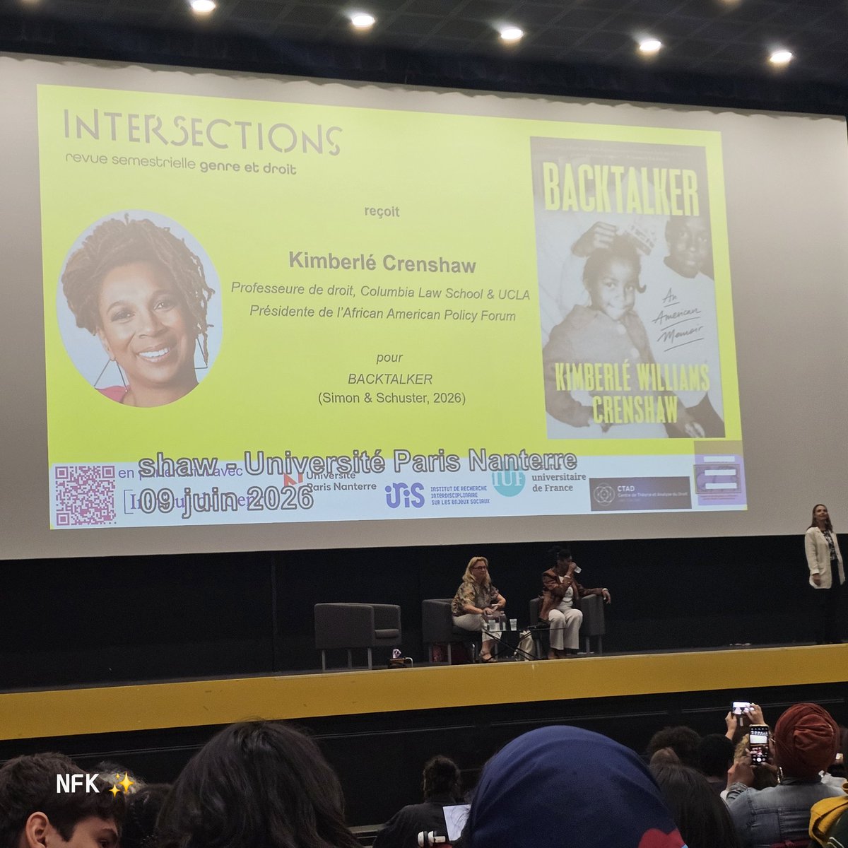 EneffeKei's tweet photo. @sandylocks x @UParisNanterre https://t.co/uoqqIusW9T