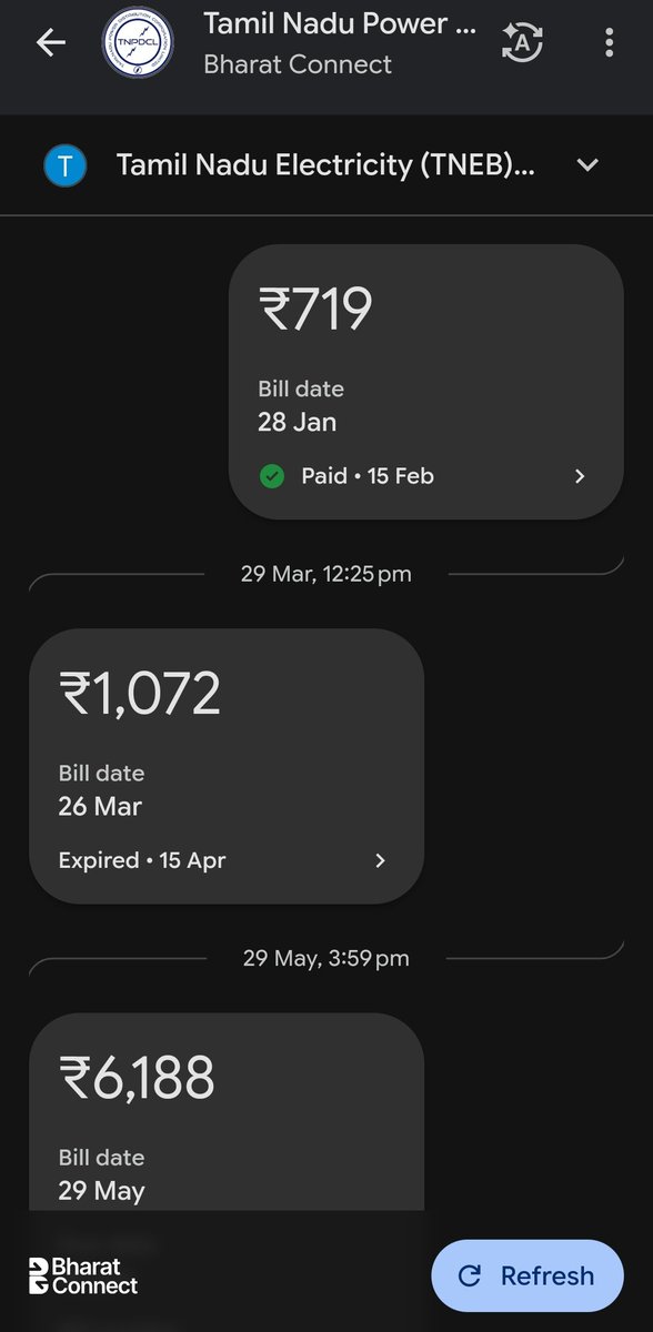 therrrandoms's tweet photo. Hmmm.... this is highest ever EB bill of our entire bloodline 🌝 

மாற்றம் where ?! @TANGEDCO_Offcl https://t.co/njpt4aKmXL