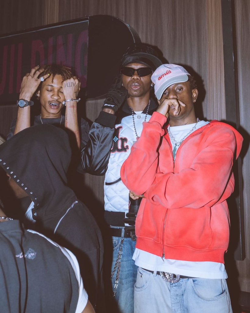 hypetribeng's tweet photo. Victony, Blaqbonez, AV, Taves &amp; YKB link up 🤩🔥 https://t.co/m8U7CCg5K9