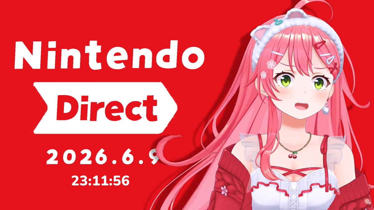 cucul35's tweet photo. ニンダイ同時視聴おつみこ～
今日のニンダイも面白いゲームあったようでした
みこちがどんなゲームやるのか楽しみですね！
今日も楽しい配信ありがとう~
おやすみこ～みこち大好き！
#みこなま https://t.co/OLxyFmZi7Y