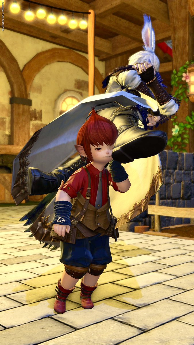 Maaa_corazon's tweet photo. みやさんの何かを刺激してしまったらしい....。
#FF14
#Valefor https://t.co/wsj0AWFMut