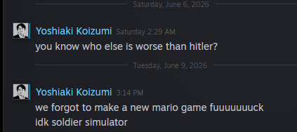 kasshaert's tweet photo. @francis_gif this is my steam message you fraud https://t.co/hZRAm1xWl6
