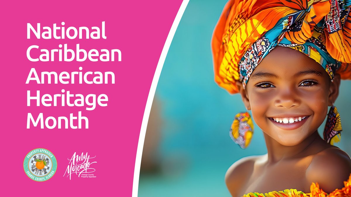 AmyOCPA's tweet photo. June is National Caribbean American Heritage Month! We value and appreciate the contributions of our Caribbean community this month and every month! https://t.co/QvXStzLXgP