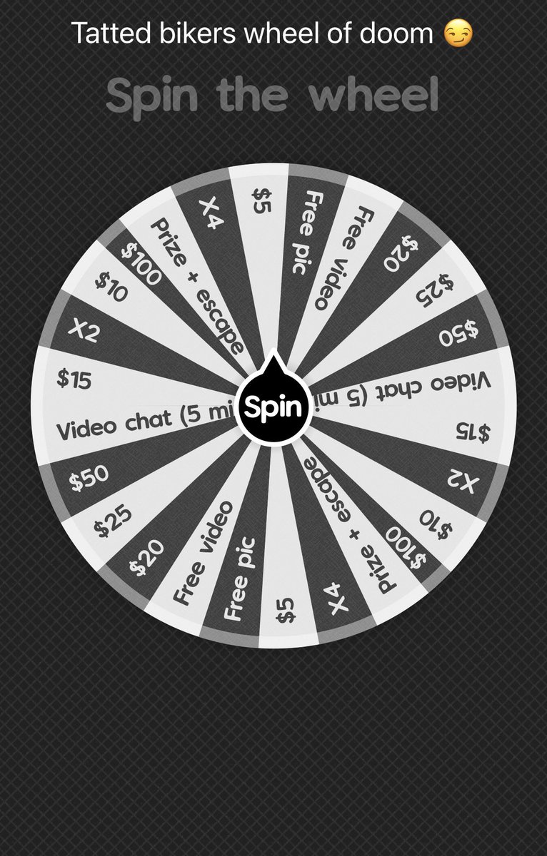 AnabolicBiker's tweet photo. Who’s up for the game 😏

Only way to leave the wheel is to hit escape 😘 https://t.co/LyBoRVpyQN