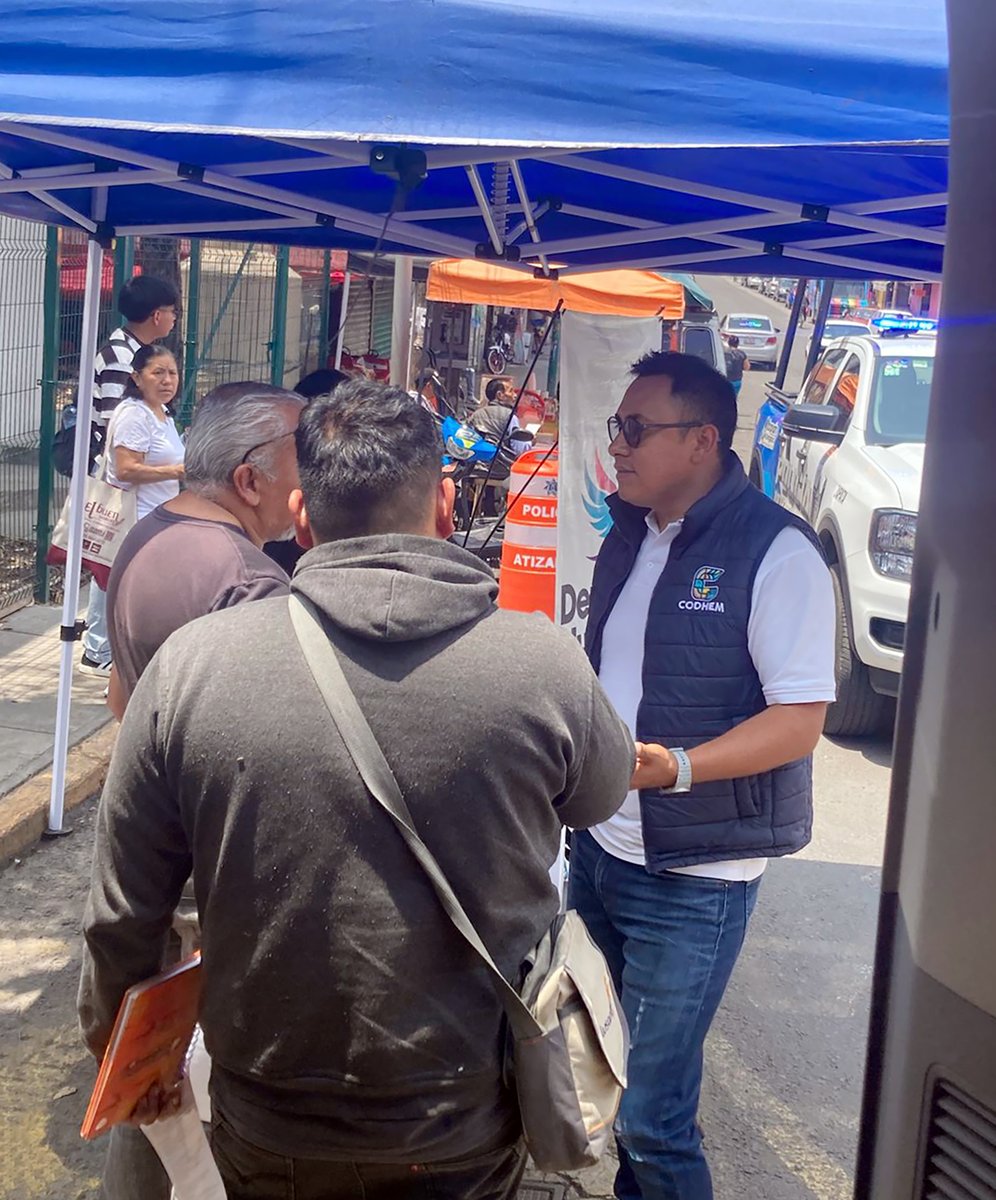 CODHEM's tweet photo. La Visitaduría General sede Naucalpan de Juárez llevó a cabo visitas itinerantes en comunidades de #NicolásRomero, #NaucalpanDeJuárez y #AtizapánDeZaragoza, acercando asesorías jurídicas y orientación en materia de  #DerechosHumanos a la población mexiquense.

#CODHEM https://t.co/KlbgrgYogT