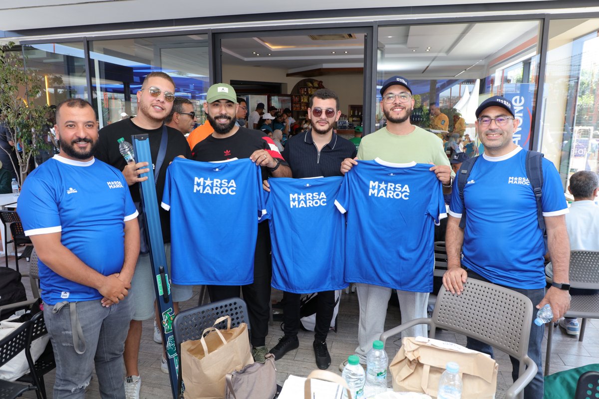 MarsaMarocGroup's tweet photo. L’équipe Marsa Maroc s’illustre aux Jeux Marocains du Sport en Entreprise 2026 !

À l’occasion de la 5ème édition des JMSE, organisée du 5 au 7 juin à Casablanca, nos 35 collaborateurs ont porté haut les couleurs de Marsa Maroc avec engagement et esprit d’équipe.

Cette belle participation a été récompensée par deux médailles, illustrant la cohésion, la détermination et le dépassement de soi qui animent nos équipes.
Félicitations à l’ensemble des participants pour cette belle réussite collective !

#WeLiftOurPeople #JMSE2026 #SportEnEntreprise #EntrepriseSportive