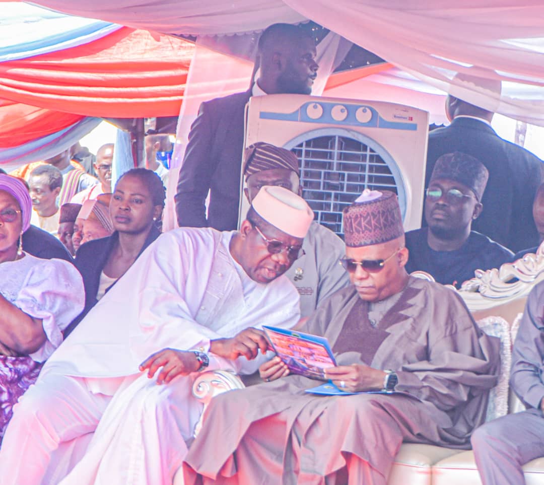 mob_sen_leader's tweet photo. Today, I attended the official commissioning of some projects in Ado Ekiti, Ekiti State, by His Excellency, Vice President Kashim Shettima GCON in company of the Chief Host, the Executive Governor of Ekiti State, His Excellency Governor Biodun Abayomi Oyebanji. 

The VP during his visit performed three major functions which include: commissioning of the newly built Economic and Financial Crimes Commission's (EFCC) Zonal Office Building along Old Iyin Ekiti Road in the state capital, commissioning of the 1.2-kilometer Asiwaju Bola Ahmed Tinubu Flyover bridge located at Okeyinmi also at the state capital and performing the official groundbreaking ceremony of the Ekiti Knowledge Zone (EKZ), a technological hub located along Ijan Ekiti Road, Ado Ekiti. 

I want to express my profound appreciation to key stakeholders, top government functionaries and politicians including the Executive Governor of Ondo State, His Excellency Governor Lucky Orimisan Aiyedatiwa, members of the Ekiti Caucus in the National Assembly and other well-wishers for gracing today's event. Thank you all.