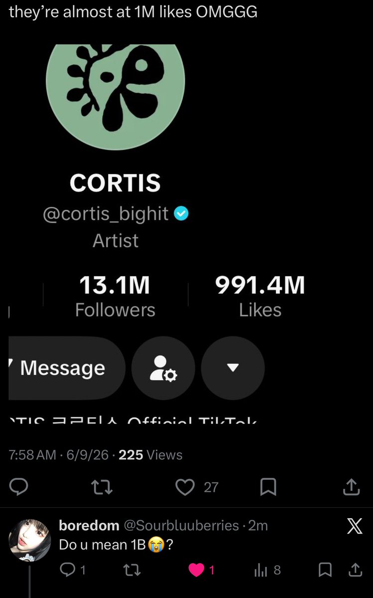 lyn is seeing cortis tweet media