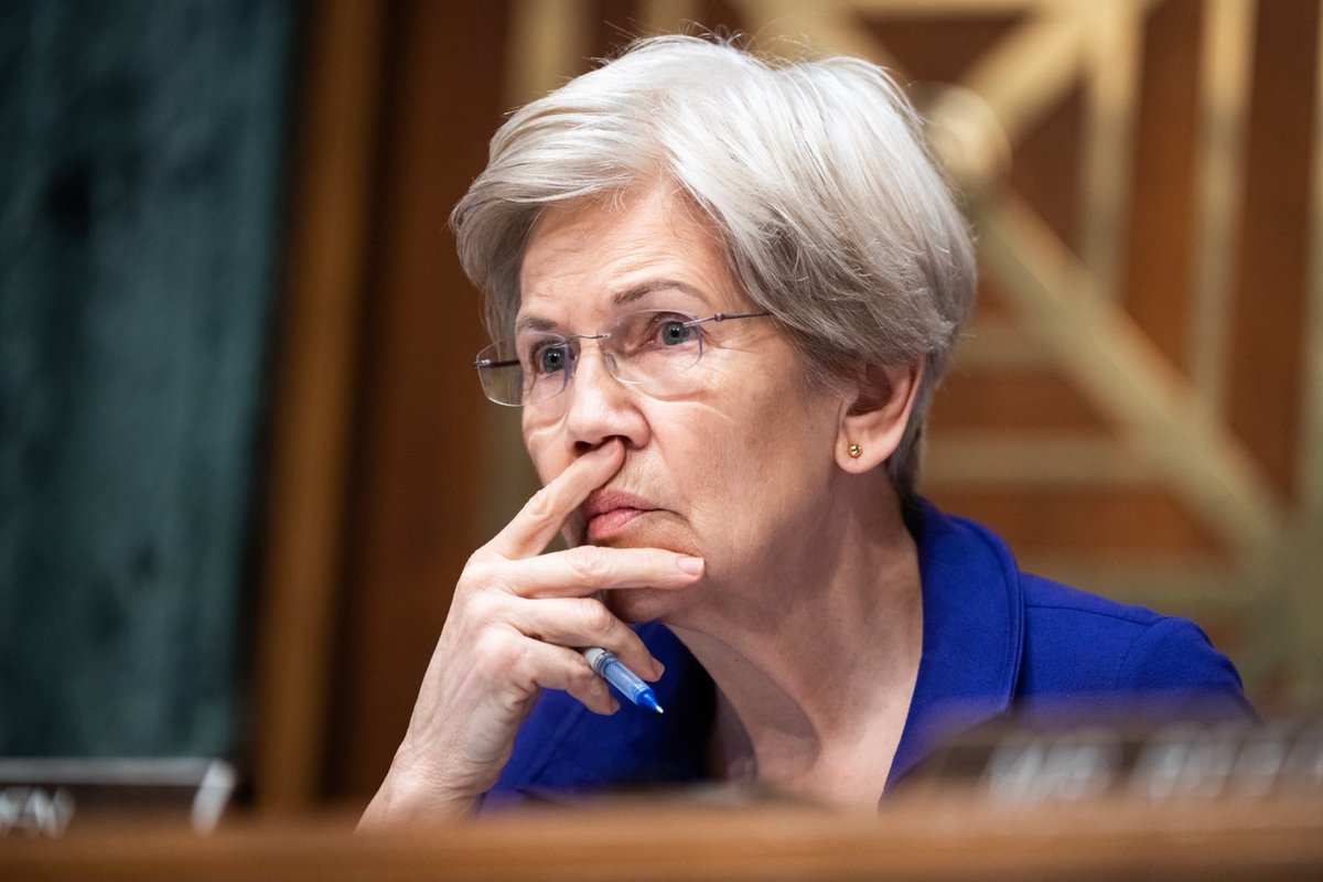 EyeWhales's tweet photo. JUST IN: 🇺🇸 Senator Elizabeth Warren demands answers from the CFTC over its oversight of crypto and prediction markets amid concerns over transparency and regulatory influence. https://t.co/sIGlXFhKBv