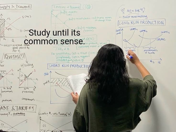 aulineboards's tweet photo. Study harder until it’s common sense>> https://t.co/JlcR6PerzE