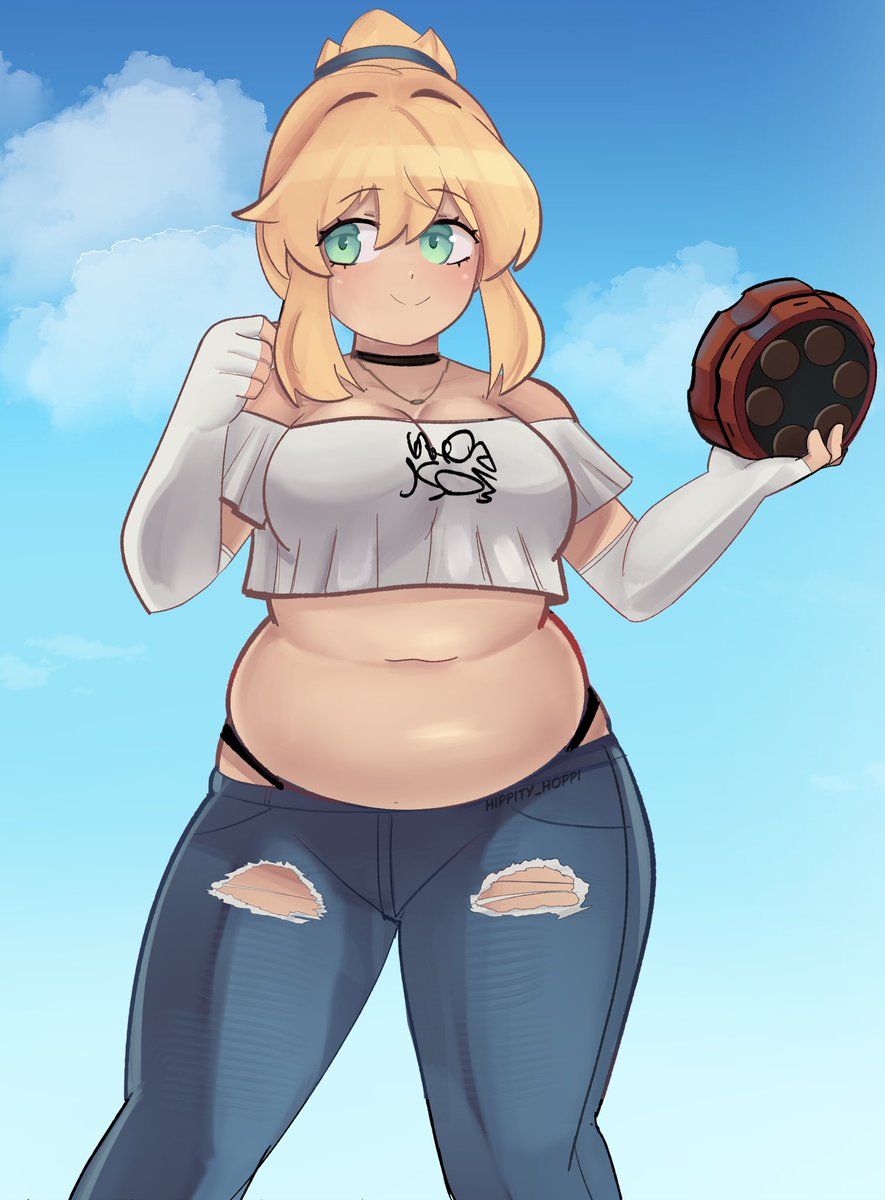 hippity_hoppi's tweet photo. Jeans look so good on her https://t.co/MWrioKHdCP