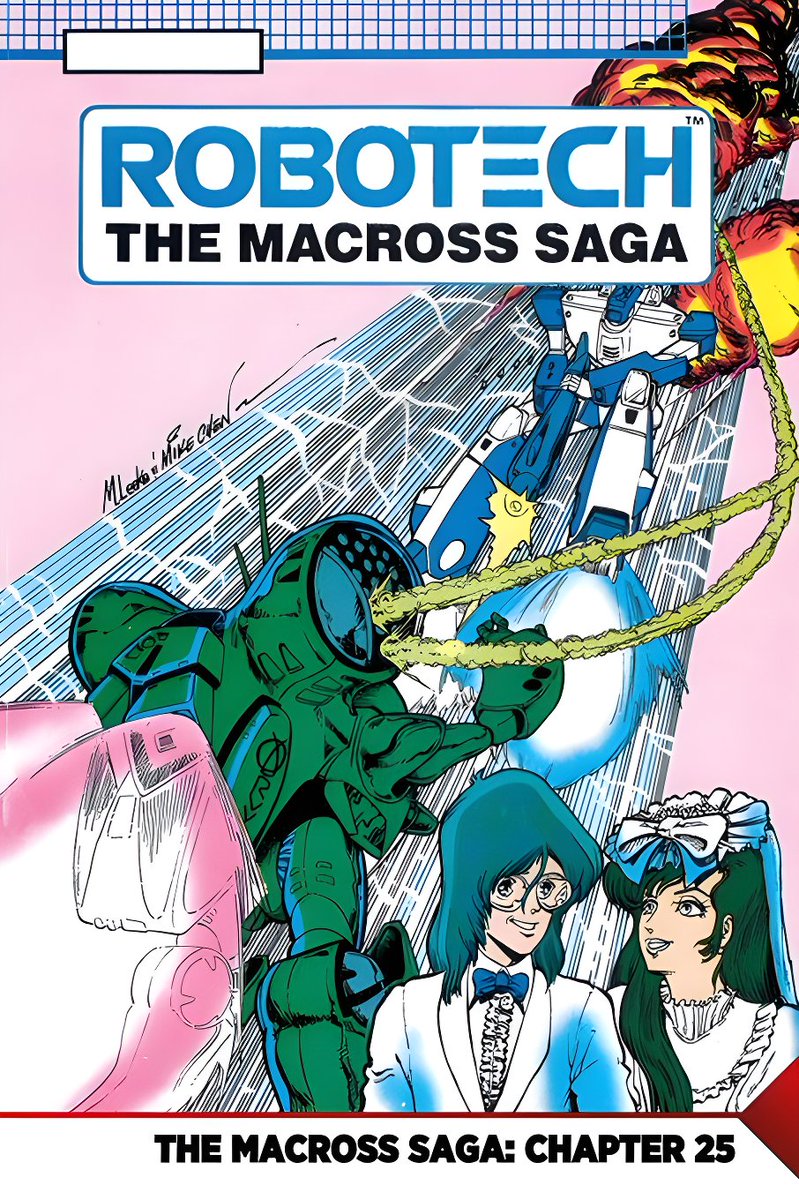 RobotechNews's tweet photo. #Robotech: The #Macross Saga issue #25 cover.

Order your back issues today from the #Crunchyroll Store  via the link below: 
https://t.co/rGV7kzJBai

#80s #anime #Comics https://t.co/Vz9T0RgJg9