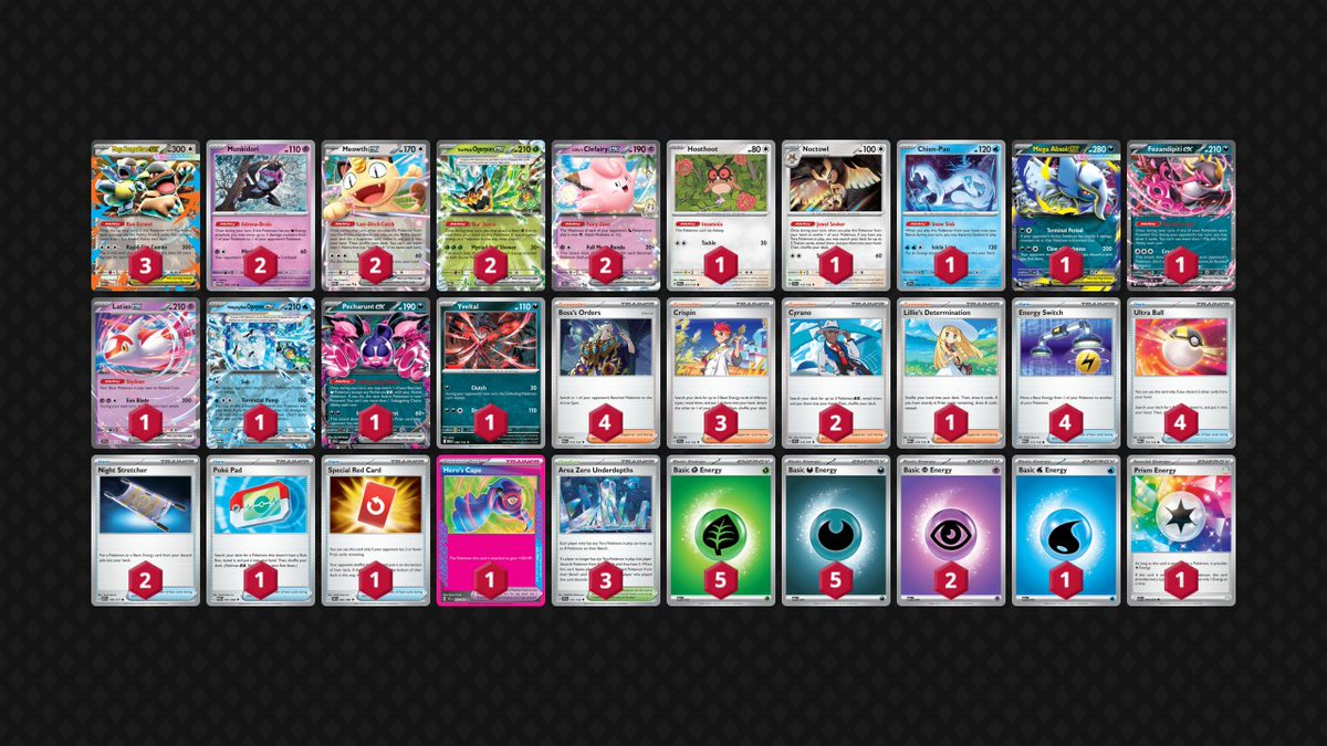 pokekameshi's tweet photo. 🏆Hideout TCG ptcgl cash tournament

参加：102名

1位：ガルーラボックス
2位：ゾロアーク
3位：ドラパルト/バシャーモ
4位：イワパレス

#PTCGLデッキ

🔽大会情報
https://t.co/rjlVXcWUzf

🔽PTCGLデッキインポート手順
https://t.co/1JpOxpxqfA

🔽PTCGLセットアップマニュアル
https://t.co/9jxRS8bzQ1