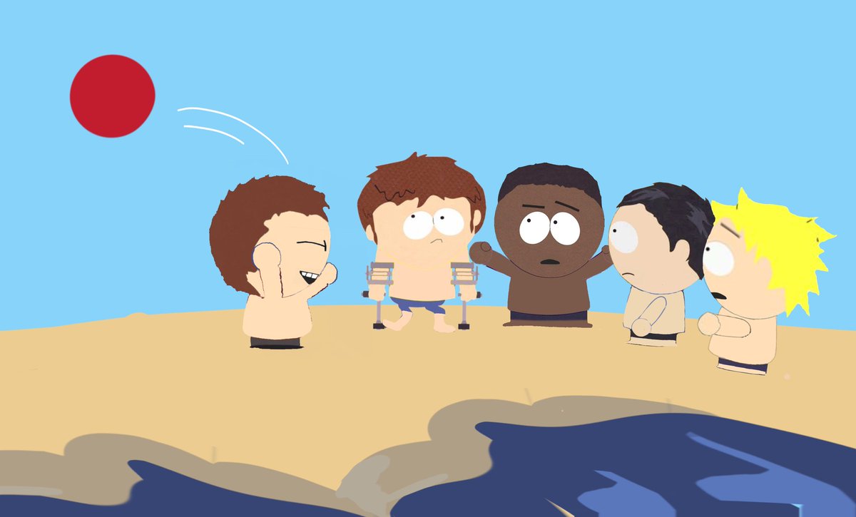hihehema's tweet photo. #SouthPark #craigsgang #spcreek
Beach day w Craig and those guys

really love you so much Clyde🥲🥲🥲 https://t.co/xu2McUKzsS