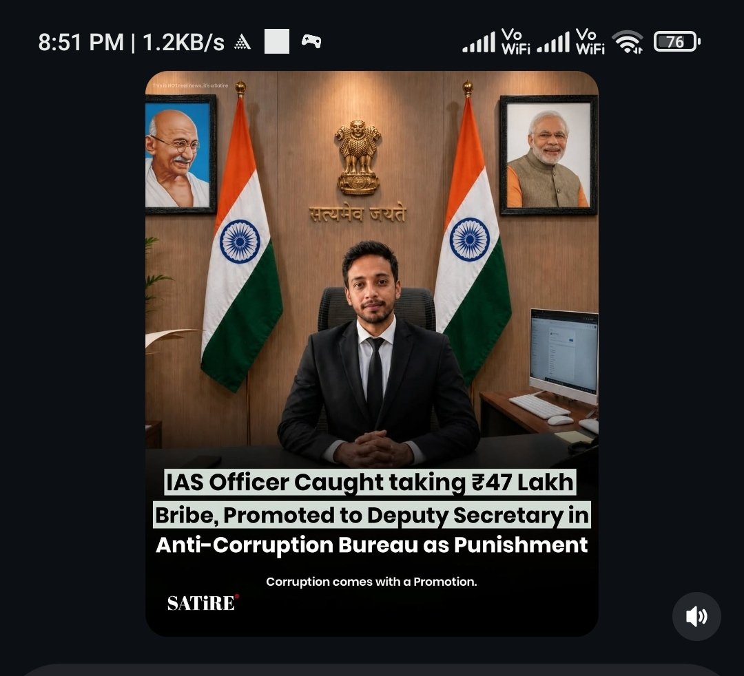 Mazdoor8's tweet photo. भ्रष्ट आईएएस अधिकारी को ही भ्रष्टाचार रोकने का अधिकारी बना दिया इस देश का कोई भला नहीं कर सकता भ्रष्टाचार चारों तरफ फैला हुआ है आमजन भ्रष्टाचार के बारे में आवाज उठाना पसंद नहीं करता और भ्रष्टाचार से पीड़ित भी है https://t.co/UCaD0tmCFv