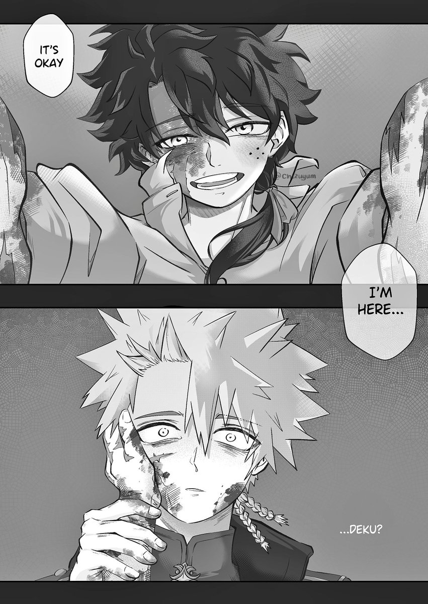 Artemisheree's tweet photo. A regression manhwa inspired, #bkdk royalty AU 

The cruelest thing about a second chance is knowing what's at stake 💥🥦 https://t.co/ToaA5Amjp0
