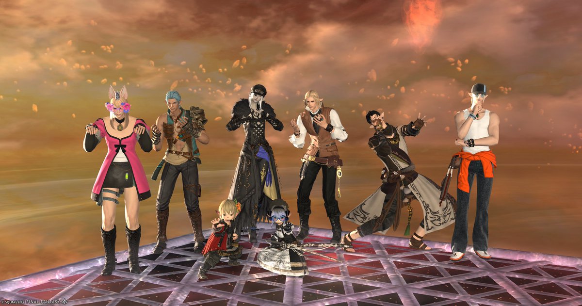 CateSnow_ff14's tweet photo. LSでサード！楽しかった！！
＃ゼロムスエレLS https://t.co/KS5vfch90D