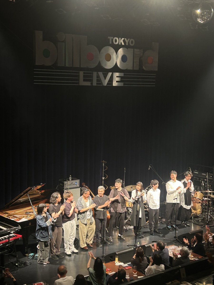 takumisaxophone's tweet photo. 最高な時間をありがとうございました。
ビルボード2日目！豪華で素晴らしい時間でした。出演者の皆さんありがとうございました♪

MUSIC AWARDS JAPAN WEEK SPECIAL LIVE
～“NOT A SCENE. A STATEMENT. | WaJAZZ”～ https://t.co/kbYcsup03h