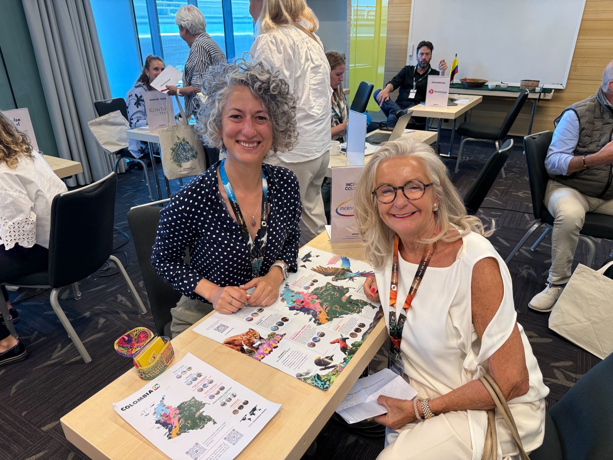 incentivamoscol's tweet photo. Incentivamos Colombia participo de la mano de @PROCOLOMBIACO en la Rueda de Negocios DISCOVER COLOMBIA: EUROPE EDITION 2026 en Estocolmo en el marco del Workshop de Colombia en Europa.

Colombia El Pais de la Belleza 🇨🇴 https://t.co/8xqwweg8lr