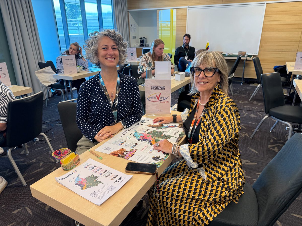incentivamoscol's tweet photo. Incentivamos Colombia participo de la mano de @PROCOLOMBIACO en la Rueda de Negocios DISCOVER COLOMBIA: EUROPE EDITION 2026 en Estocolmo en el marco del Workshop de Colombia en Europa.

Colombia El Pais de la Belleza 🇨🇴 https://t.co/8xqwweg8lr