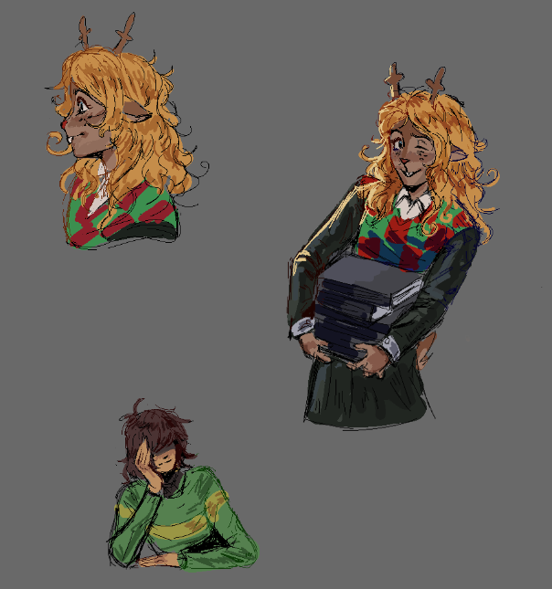 goskk16's tweet photo. esbocinhos  !  #deltarune https://t.co/zZo9GqBo06