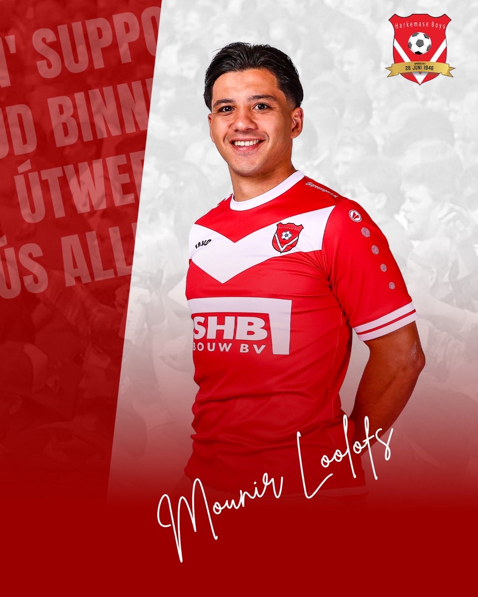 HarkemaseBoys's tweet photo. [SELEKSJE NIJS!]

Nieuwe speler: Mounir Loolofs
￼
Harkemase Boys heeft verdediger Mounir Loolofs (23) aangetrokken van ONS Sneek. De Sneker speelde vier seizoenen in het eerste elftal en sluit komend seizoen aan bij de selectie van de Boys.

Lees het artikel op onze website! https://t.co/VtLbMmfx3r