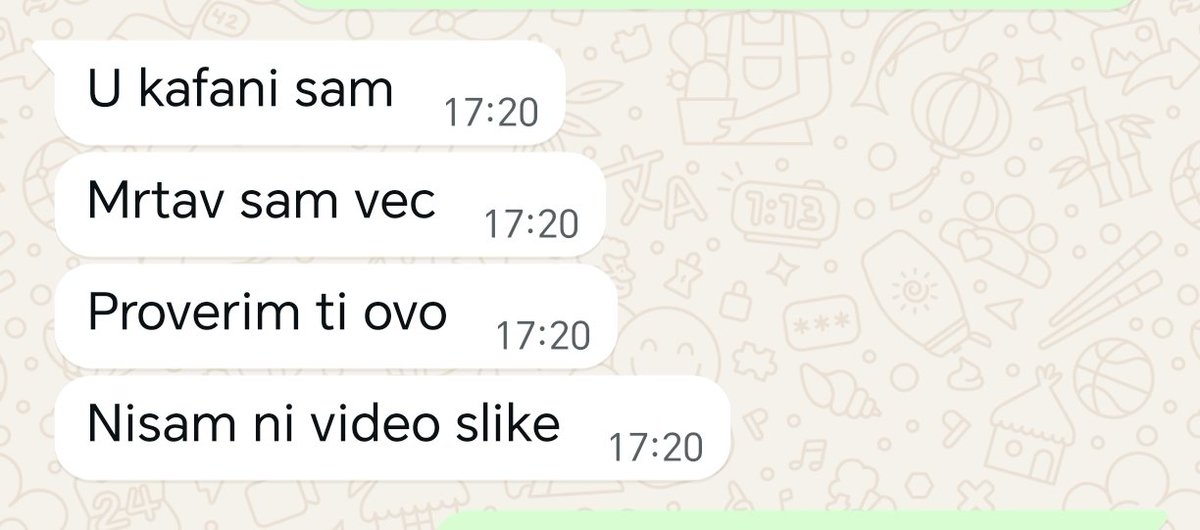 mitiser2601's tweet photo. Postoji li pošteniji odgovor utorkom u 17:20? https://t.co/qLyDAh8Ti5
