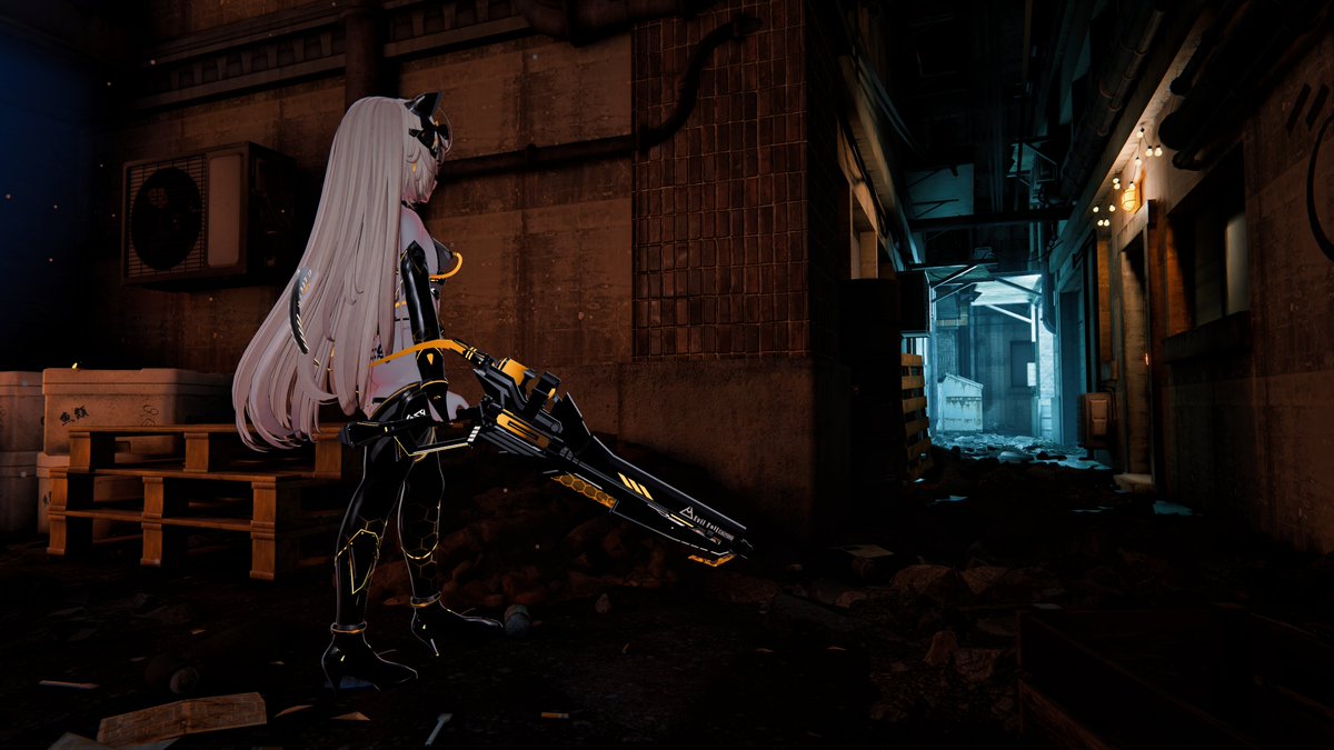 Tempa_VR's tweet photo. 【Report】 CR-18DA8C9
TX > S-01 / RX > Tempa
────────────────
Mission: Routine Patrol Report
Destination: Abandoned City Block
Status: Commencing patrol.
Proceeding to destination.
────────────────
#YaokiSubDesign #DP_Report https://t.co/9F5r9SMY4g