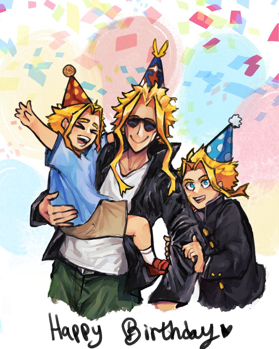 auramighters's tweet photo. HAPPY BIRTHDAY TOSHINORI 🎂🎉

#オールマイト誕生祭2026 https://t.co/Woua0YxLG5