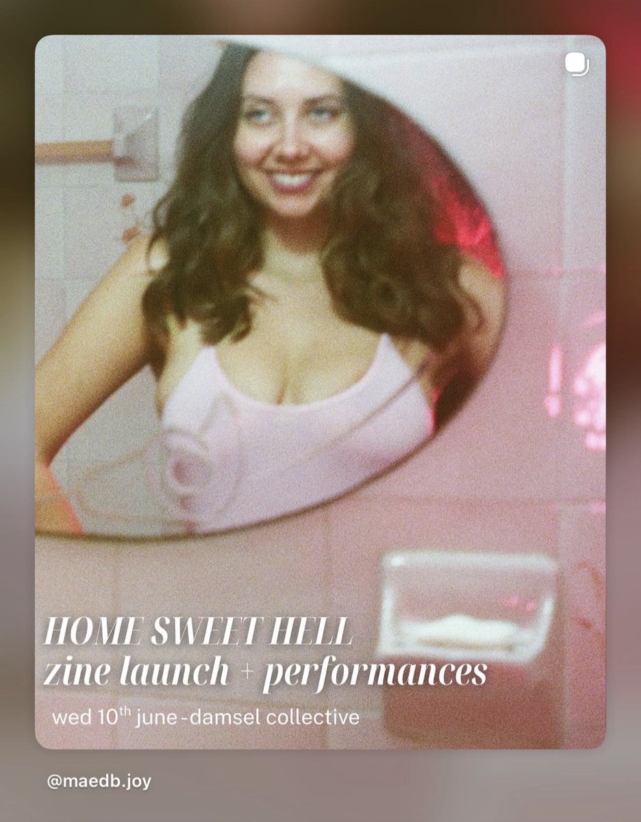 InannaLdn's tweet photo. If you want to see my most vulnerable, authentic self, come to the first ever reading of my literary work at the Home Sweet Hell launch party tomorrow night in Dalston. 

Tickets:  https://t.co/w2CnTM87Zm https://t.co/fqypXP6oFE