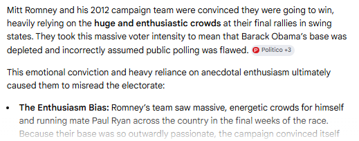 iconridge's tweet photo. This GOP disbelief cycle ever since Romney lost. They surround themselves with cheerleaders. Everywhere they went people cheered and waved signs. They got high on their own fart smell. https://t.co/HwiDUPrIXe