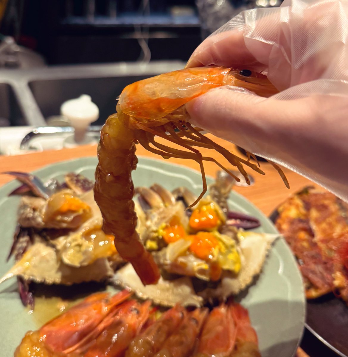 33utaro's tweet photo. カンジャンケジャン！セウ！チヂミ！🦀🇰🇷🦐 https://t.co/PcLBMowDpw