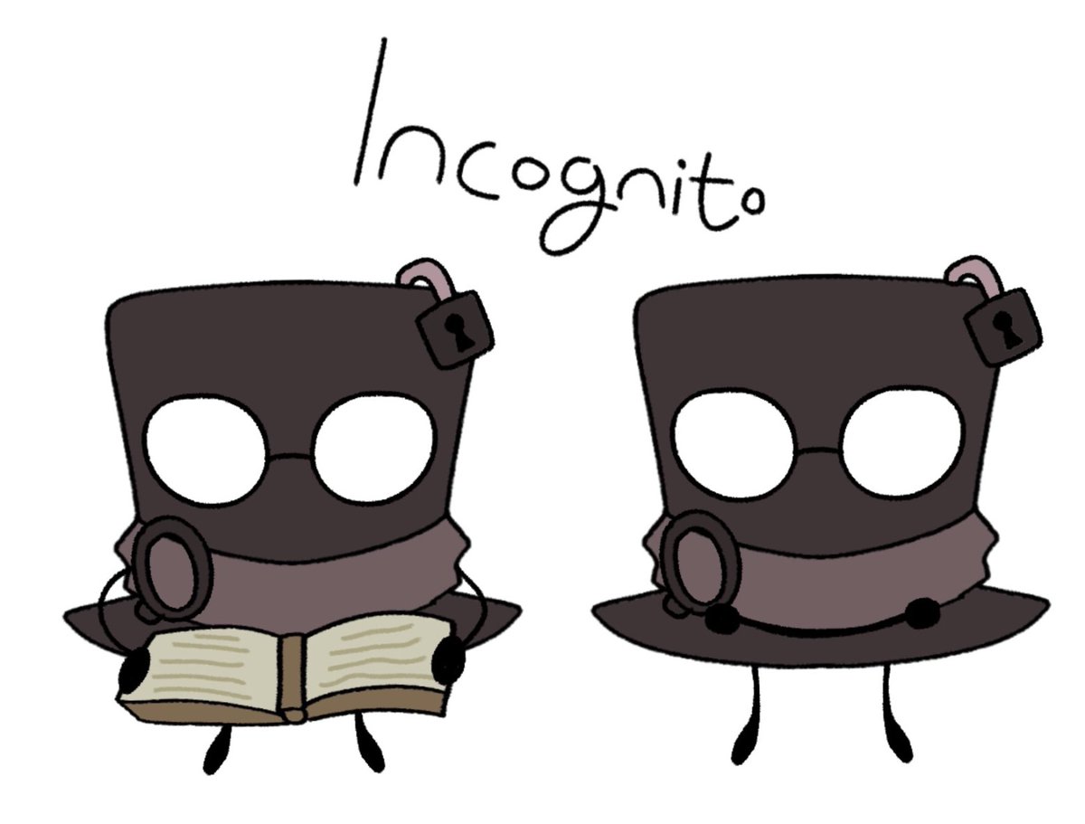 Dirnock's tweet photo. Forgot to show this here... I got to design (&amp; render) one of the employee NPCS for Objects of Terror!!! 

His name is Incognito https://t.co/sGeqv27Iz7