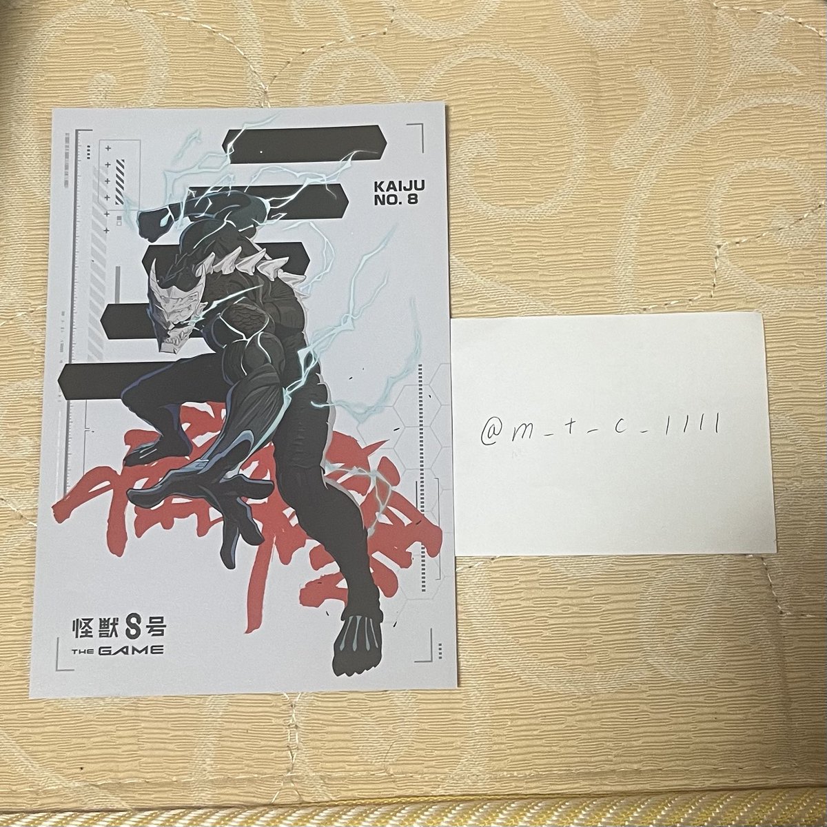 m_t_c_1111's tweet photo. 【交換】怪獣8号 第1期&amp;第2期 振り返り上映作戦 入場特典 ポストカード ポスカ 映画

譲→怪獣8号

求→亜白ミナ

郵送での交換希望です。
FF外からもお気軽にお声掛けくださいませ。 https://t.co/ycFQgY9rpv