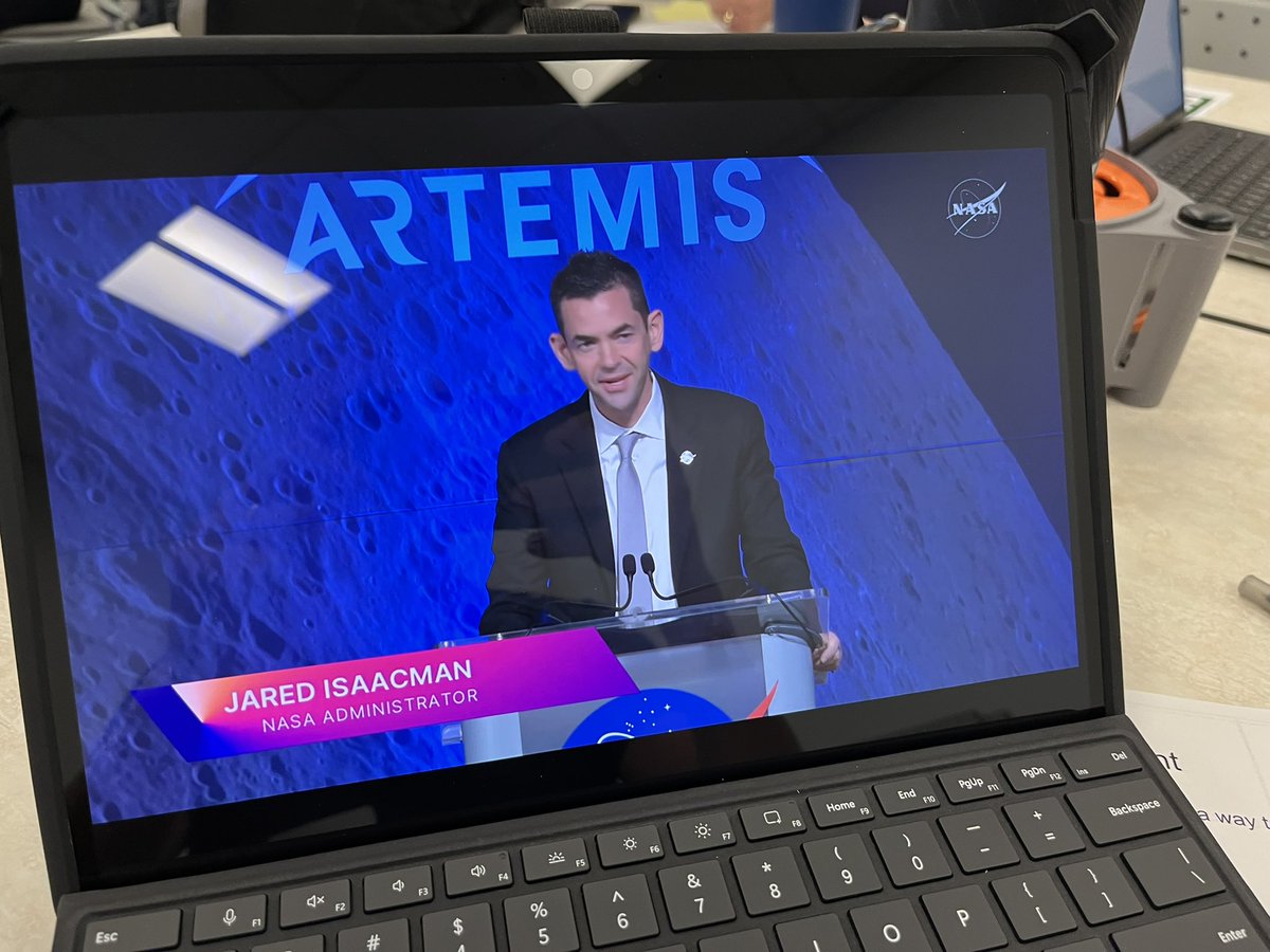 dailystem's tweet photo. In a STEM PD but still watching the Artemis III astronaut announcement 🚀 https://t.co/4Hc3JZl0Yu