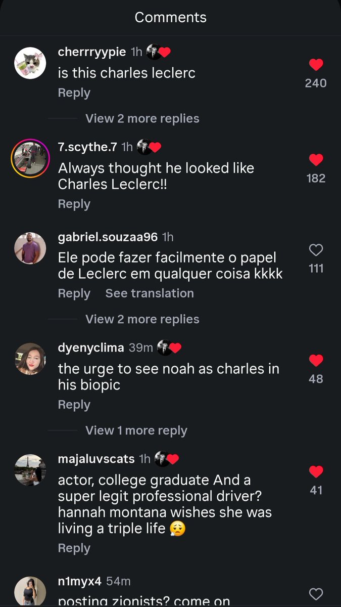 stranger_jann's tweet photo. noah has started to frequently check his comment section again on his posts and like them, which means he sees everything... can we all please put in some effort to keep filling his comments with love so he doesn't feel affected by any of the negative ones? ❤️ https://t.co/pSOIq4uURv