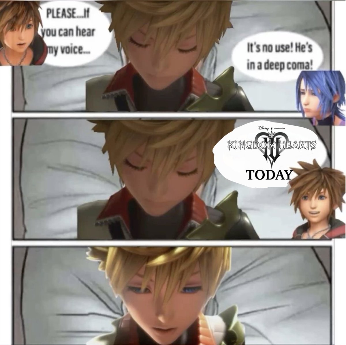 deariecupid's tweet photo. PARTYS BACK ONNNN WHOS WITH MEEEE #kingdomhearts https://t.co/AXSjtlwmnx