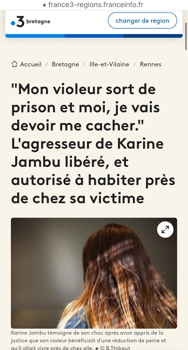BMoon_bee's tweet photo. Le problème c’est le cumul des peines qui a permis par exemple à un violeur en série condamné à 30 ans de prison en 2018 de sortir au bout de 8 ans et s’installer en 2025 près d’une de ses victime ! 

Il a fait 20 victimes et l’Etat a été condamné 5 fois dans cette affaire  !!! https://t.co/aXVeTVSeQ5