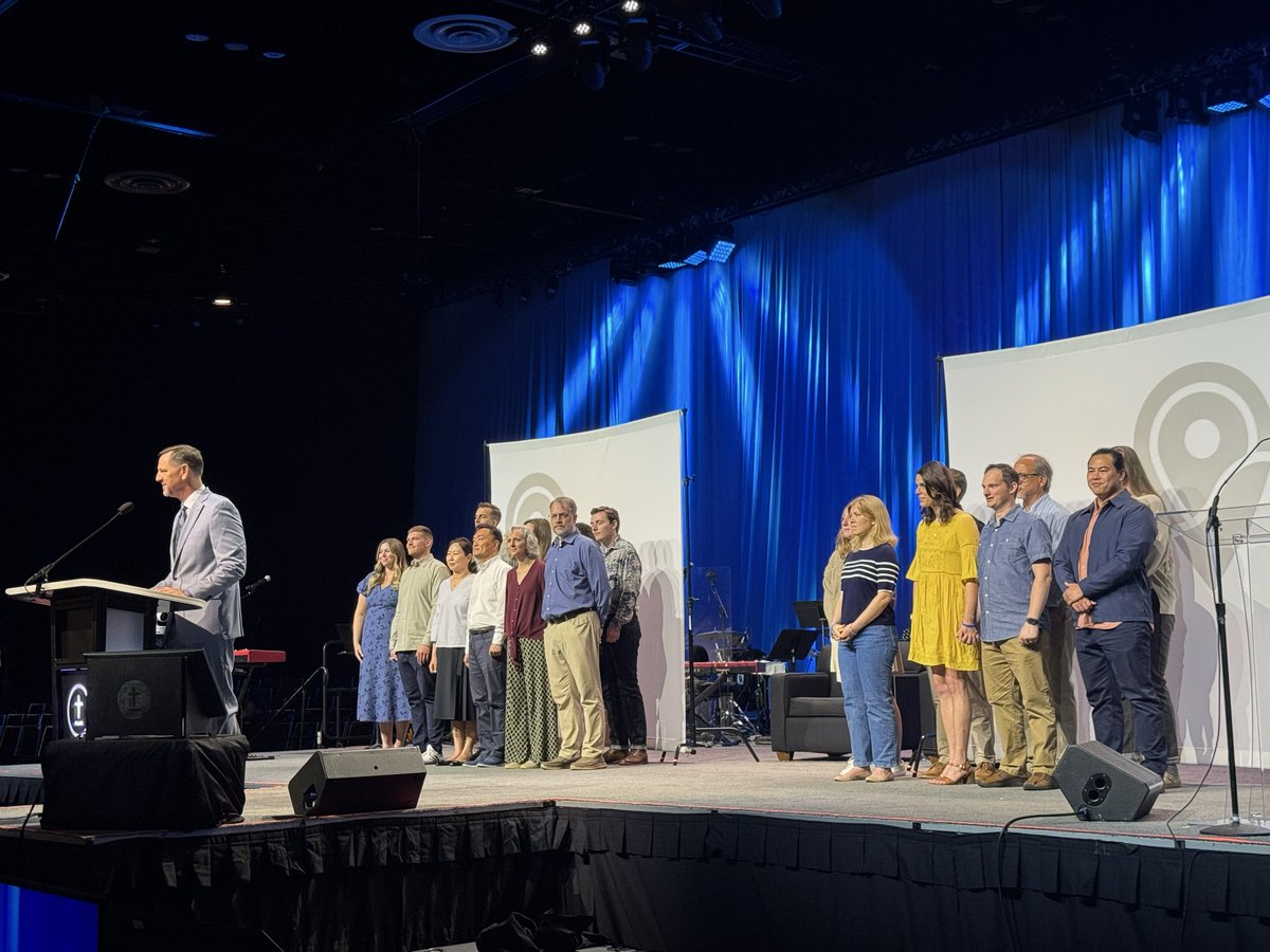 SBCExecComm's tweet photo. Until the whole world hears, we will GO.

What an honor and a privilege it is to send these missionaries to the nations through the @IMB_SBC. 

Please join us in praying for them as they go. 🙏🏼 #SBC26 https://t.co/R69heOAJDg